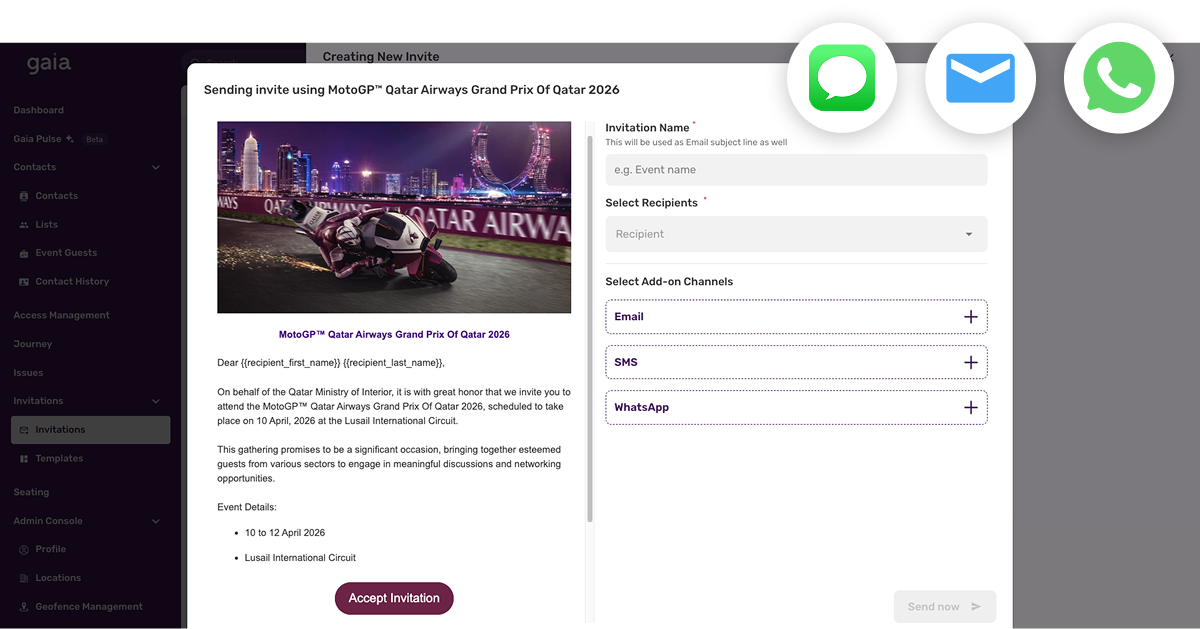 Invitations Management