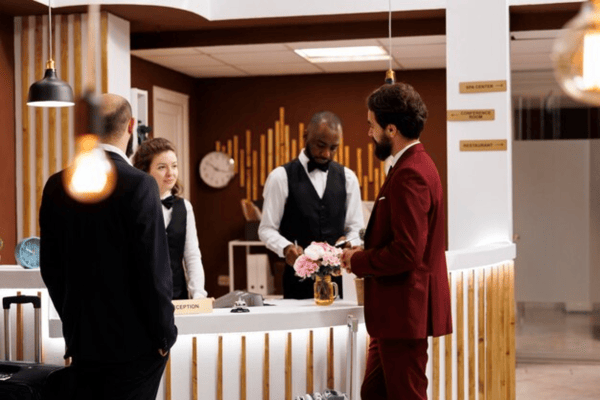 Limited guest engagement impacting service quality.