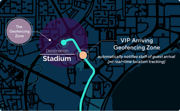 GPS-based automated notifications for efficient guest management.