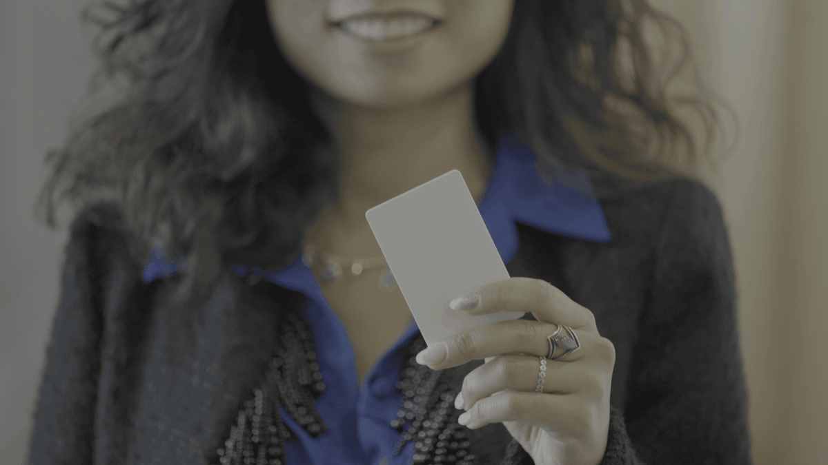 Guests at reception being identified by BLE tags