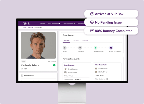 Streamlined operations for efficient VIP guest management.